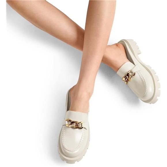 Mules for Women Slip On Shoes Beige - Picture 6 of 7